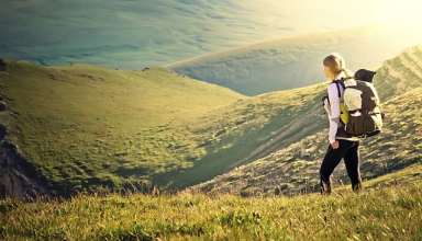 Wanderung durch die Berge